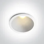 15W LED įleidžiamas &scaron;viestuvas, baltas, 3000/4000/5000K, 50&deg;, 10115D/W/V