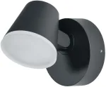 Sieninis &scaron;viestuvas 13,5W LED sieninis lauko &scaron;viestuvas ENDURA STYLE, tamsiai pilkas, 3000K, IP44