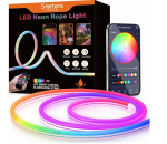 LED 5 m juosta i&scaron;mani valdoma per telefono programėlę Happy people M-61