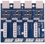 Ewimar PTU-64-ECO/PoE 4 kanalų Gigabit Ethernet LAN vir&scaron;įtampių ribotuvų modulis