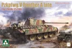 Takom Sd.Kfz.171/267 Panther A vėlyvasis 2in1 1/35 plastikinis tanko modelis