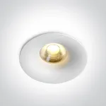 18W LED įleidžiamas &scaron;viestuvas, baltas, 3000/3500/4000K, 10118DX/W/V