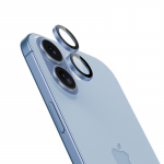Benks Apsauginis stiklas Glass Warrior Lens Protector on camera skirtas Apple iPhone 17 (lens 2 vnt) light mėlynas