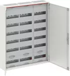 ABB Hermeti&scaron;kas plieno pavir&scaron;inio montavimo modulinis paskirstymo skydas &bdquo;ComfortLineCA 6x36 216M&ldquo; IP44 125A II klasės pilnų durelių N+PE &bdquo;Quick CA36V 2CPX&ldquo;