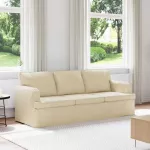 Sofa Kreminė 142 x 80 x 85 cm Metalas