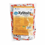 Dantų &scaron;epetėlis Miradent Xylitol kramtomosios gumos, vaisių skonio, 100 x 2 vnt.