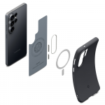 Spigen Nano POP Mag MagSafe dėklas Samsung Galaxy S26 Ultra juodos spalvos Sesame