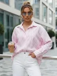 Moteri&scaron;ki oversize rožiniai mar&scaron;kiniai Mona