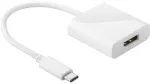 Goobay USB-C/DisplayPort, USB-C, DisplayPort, Ki&scaron;tukas/Lizdas, Balta