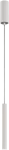 5W LED pakabinamas &scaron;viestuvas PIPE SLIM, baltas, 3000K, dimeriuojamas, C3986100BDP