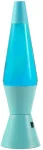 iTotal - Spaceship LED Lava Lamp - Light mėlynas base, mėlynas liquid and baltas wax (XL3332)