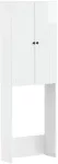 Tualeto spintelė ALKMAAR Itin blizgi balta 66 x 25,5 x 190 cm
