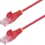 StarTech 10 m raudonas plonas CAT6 kabelis