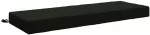 Sėdynės pagalvėlė SOEST 100% poliesteris Juoda 120 x 40 x 10 cm