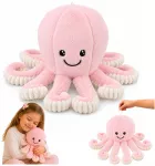 Lean Toys Pliu&scaron;inis a&scaron;tuonkojis su tampriais čiuptuvais, rožinis, 50 &times; 30 &times; 30 cm