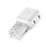 Įkroviklis Value Įkroviklis podr&oacute;żna VALUE POCKET, UE/Wielka Brytania/USA, 2 porty USB-C, 45 W