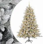 Dirbtinė kalėdinė eglutė su rutuliuku 210 cm 300 LED