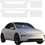 GrizzGlass bespalvė techninė HeavyDuty Clear danga slenksčiams skirtai Tesla Model Y Juniper (2024-2025) [4w1] (GRZ21160)