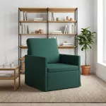 Sofa Krėslas Tamsiai žalia 70 x 81 x 82 cm Audinys