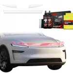 GrizzGlass bespalvė apsauginė plėvelė BodyShield priekinei daliai, skirta Tesla Model Y Juniper (2024-2025) [3w1] (GRZ19726)
