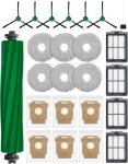 iRobacc robotų dulkių siurblių priedų rinkinys Roomba Plus 405/505 Combo, 24 vnt., IROBOT-405-SET24YLW