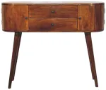 Artisan Furniture Grove mango medienos konsolinis staliukas, ka&scaron;tono atspalvio