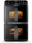 Philips kar&scaron;to oro gruzdintuvė su dviem krep&scaron;iais 10 l 2750 W NA460/00
