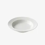 Sriubos lėk&scaron;tė, Aida Groovy, balta, &Oslash; 22 cm, pakuotė po 12 vnt.