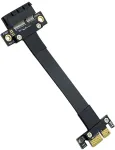 10gtek Pcie 3.0 prailginimo kabelis X1 į X1, 15 cm