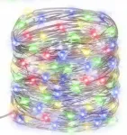 Kiqune Led lemputės 20m valdomos telefonu eglutei balkonui