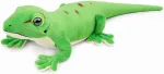Wigiwama Lilizzhoumax arklių salos gekono pliu&scaron;inis žaislas 40 cm, imituotas gyvūnas, kawaii gekono mink&scaron;tas žaislas, realisti&scaron;kas pliu&scaron;inis roplių žaislas, laukinių gyvūnų dovana vaikams, kim&scaron;tinis žaislas, gimtadienio dovana, žalias