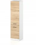 Stovinti virtuvės spintelė, virtuvės kolona, apatinė cargo spintelė ąžuolas sonoma 60cm