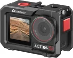 Amazear Metalinis narvelis Dji Osmo Action 4, Action 3, Action 5 Pro priedams, Dji Action3 Action4 Action5 Pro daugiafunkcinis apsauginis dėklas aliuminio korpuso kombinuotas rinkinys