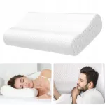 Ortopedinė pagalvė miegui ant &scaron;ono, nugaros, Profiliuota memory foam