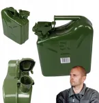 All Ride Metalinis kanistras kurui 10l dyzelinui ir benzinui