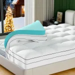 Čiužinys Memory foam antčiužinis 90 x 200 cm H2 H 3.10 cm auk&scaron;čio, antčiužinis su nuimamu pūkų užvalkalu ir geliniu putų poliuretanu, mink&scaron;tas ir patogus antčiužinis