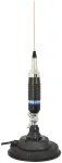 CB antena PNI S9, ilgis 120 cm, su pridedamu &bdquo;butterfly&ldquo; magnetiniu pagrindu PNI 120 / DV 125 mm