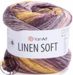 Yarnart | Linen Soft | 7415 | daugiaspalvė [linas / bambukas / medvilnė]