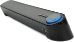 Kompiuterio kolonėlės Kompiuterio garso juosta su usb maitinimu gogroove sonaverse ubr (juoda) - led akcentai, priekinis mikrofono ir ausinių lizdas, mini garso juosta 42 cm ilgio, kampuotas dizainas, idealiai tinka mažiems stalams