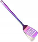Metalinė mentele su skylutėmis vaivoryk&scaron;tės spalvų 34cm