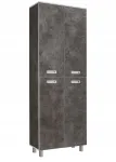 Auk&scaron;ta didelė spinta Tim, tamsus betonas, 80 cm