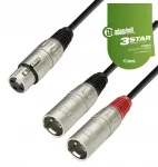 Xlr kabelis Adam Hall K3yfmm0600, 6 m