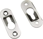 20 vienetų rakto skylutės pakabos metalinės tvirtinimo detalės kniedžių jungiamosios detalės 42 mm x 16 mm paveikslų rėmams veidrodžių spintelės kniedžių jungiamosios detalės