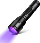 365 nm uv led žibintuvėlis ultravioletinis žibintuvėlis juodos &scaron;viesos uv lempa professional 502b mineralų, deimantų, skorpionų, dokumentų fluorescencijai kosmetikoje aptikti