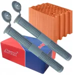 Arvex tinklinė įvorė 15x130 (m8-m10) krep&scaron;elis (2 vnt.) cheminio inkaro mar&scaron;kinėliai