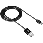 CANYON laidas UM-1 MicroUSB 5W 1m Juodas