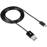 CANYON laidas UM-1 MicroUSB 5W 1m Juodas