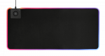 RGB pelės kilimėlis DELTACO GAMING su bevieliu greituoju krovimu, 10W, 900x400, juodas / GAM-092