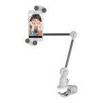 Barkan Portable, Foldable-Arm, Multi-Position I&scaron;manusis telefonas & Plan&scaron;etė Mount T580 Other, Full motion, 4-12 ", Baltas