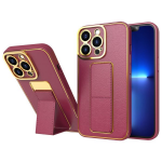 Fusion Accessories Fusion New Kickstand silikoninis dėklas skirtas Samsung A525 | A526 Galaxy A52 | A52 5G raudona